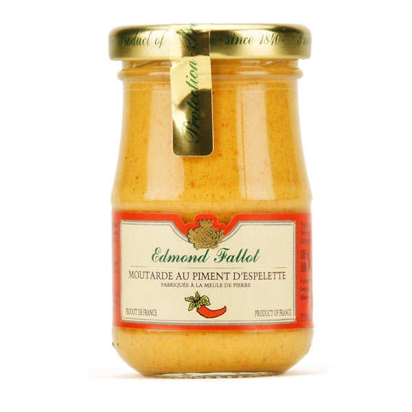 Moutarde au piment d'Espelette FALLOT - Sun Fruit - Produit frais et locaux