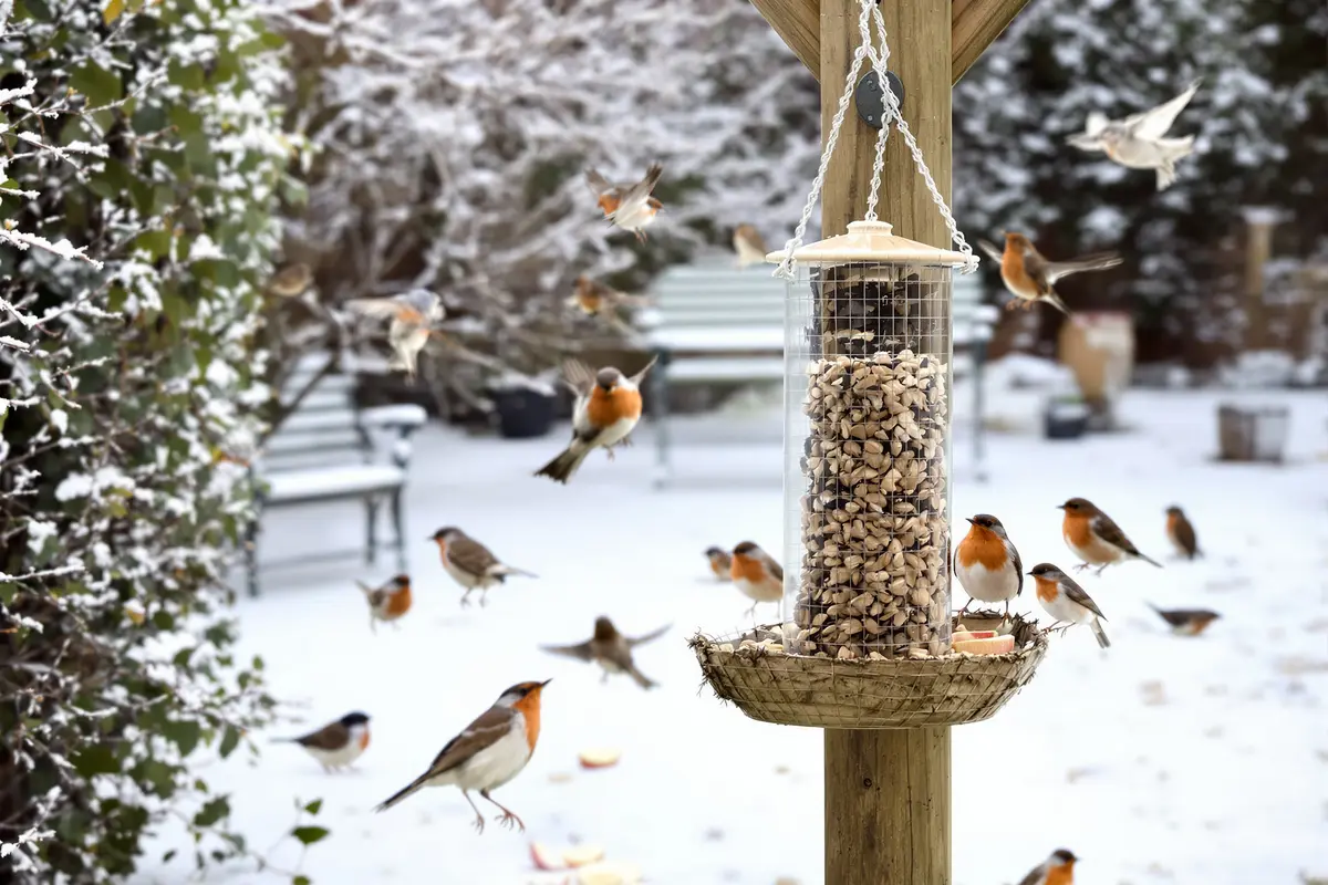 Hiver : 7 erreurs qui affament les oiseaux de votre jardin (évitez-les vite)