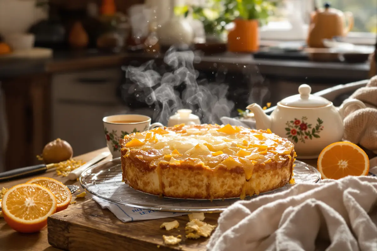 Le gâteau à l’orange de grand-mère qui fait fondre (recette ultra simple à tester)