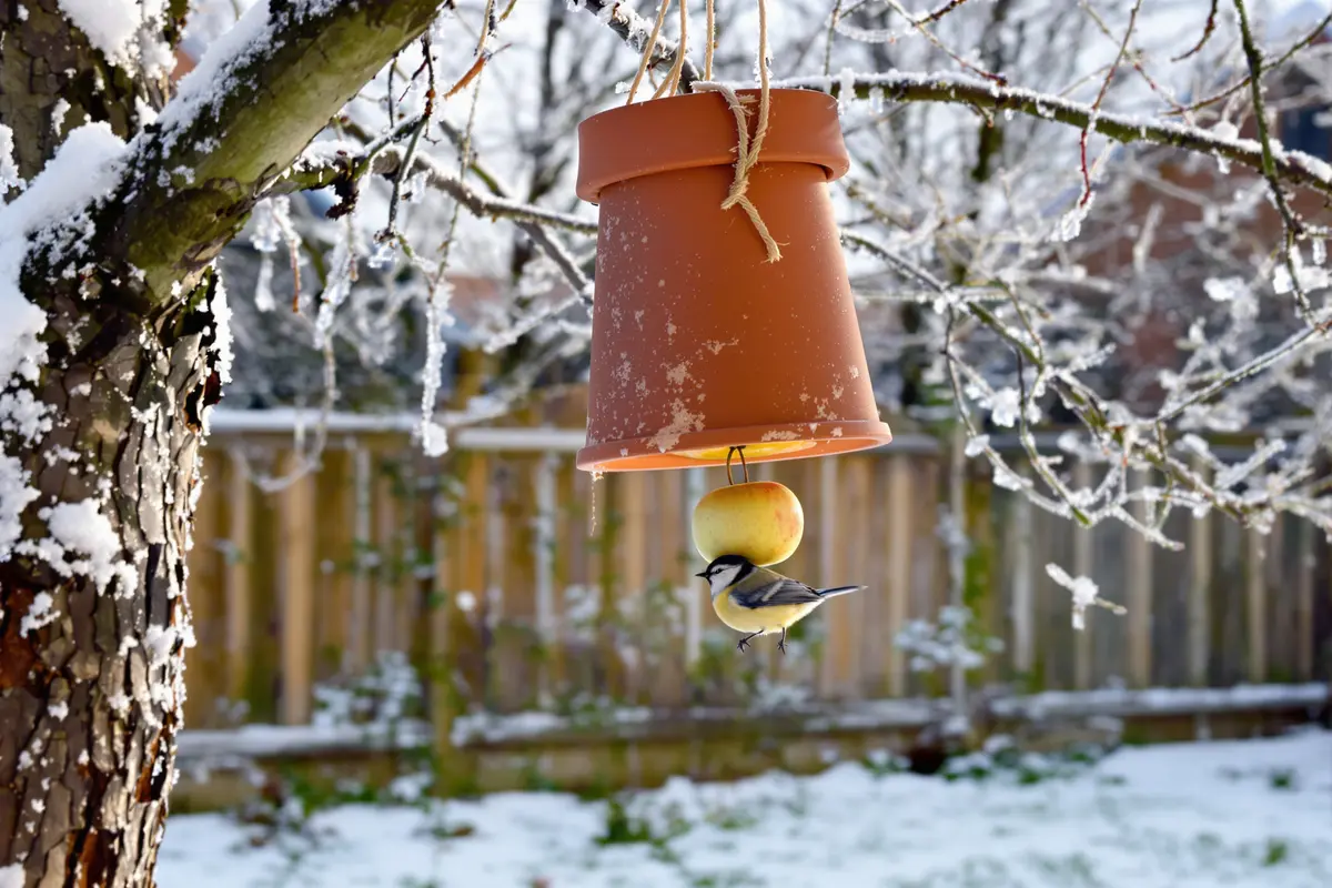 Son astuce avec un vieux pot sauve les mésanges tout l’hiver (incroyable mais vrai)