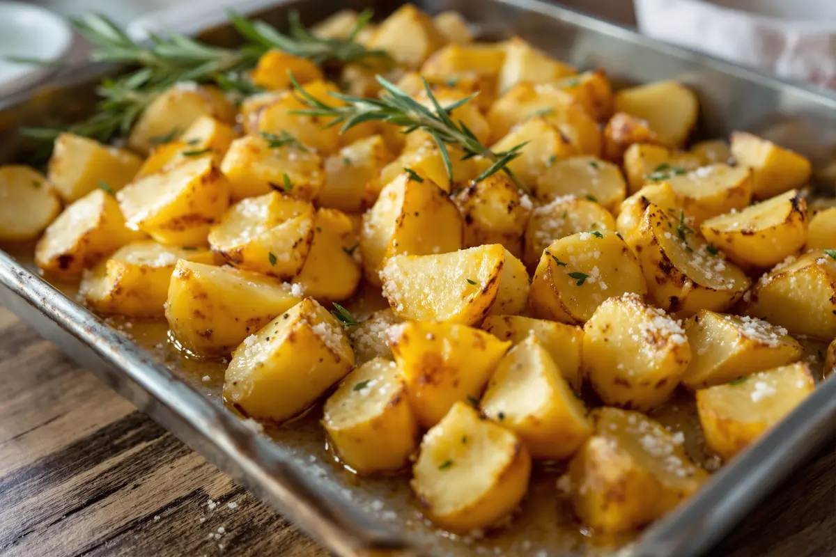 L’astuce imparable pour des pommes de terre ultra croustillantes au four !