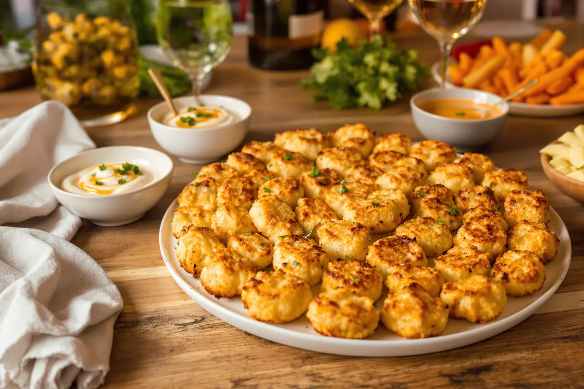 « Je les sers à chaque apéro : ces croquettes légères bluffent tout le monde (prêtes en 30 min) »